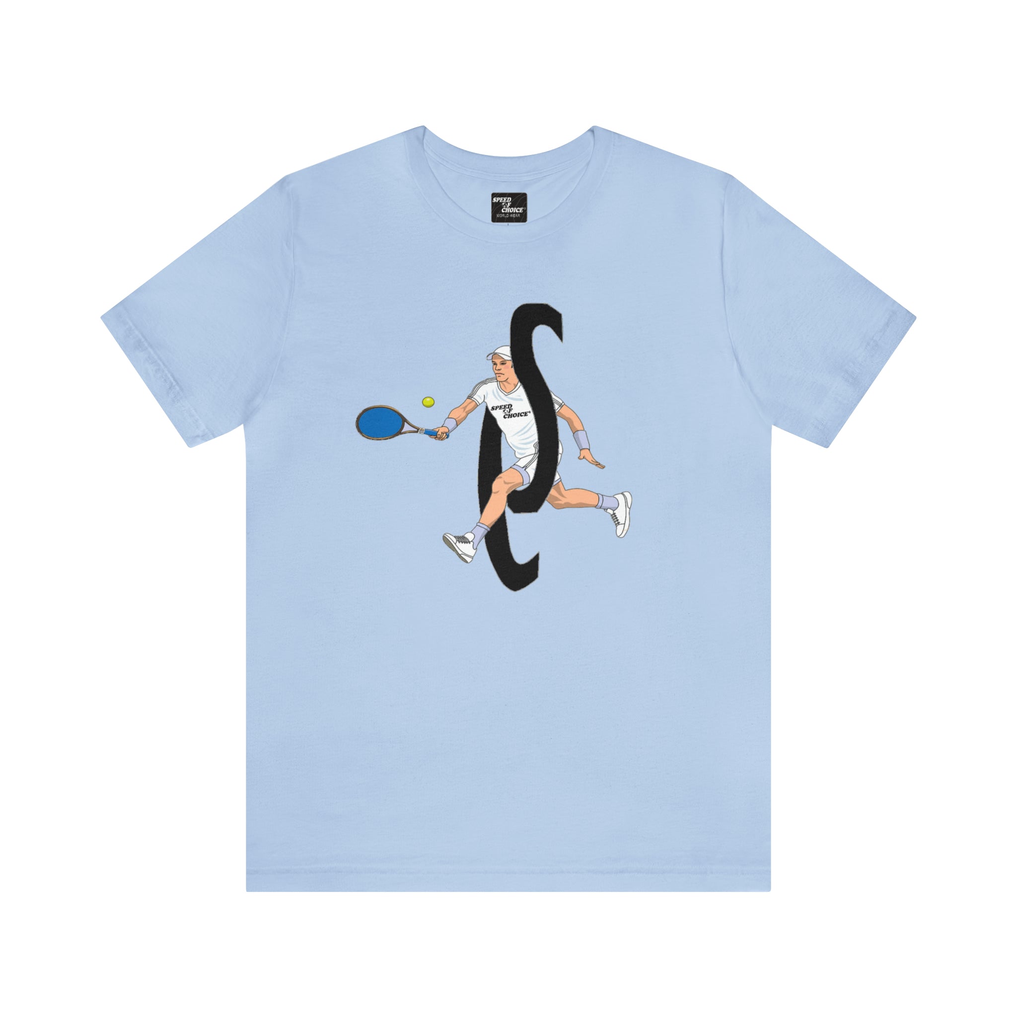 Tennis Unisex Jersey Short Sleeve Tee - SPEED OF CHOICE® 