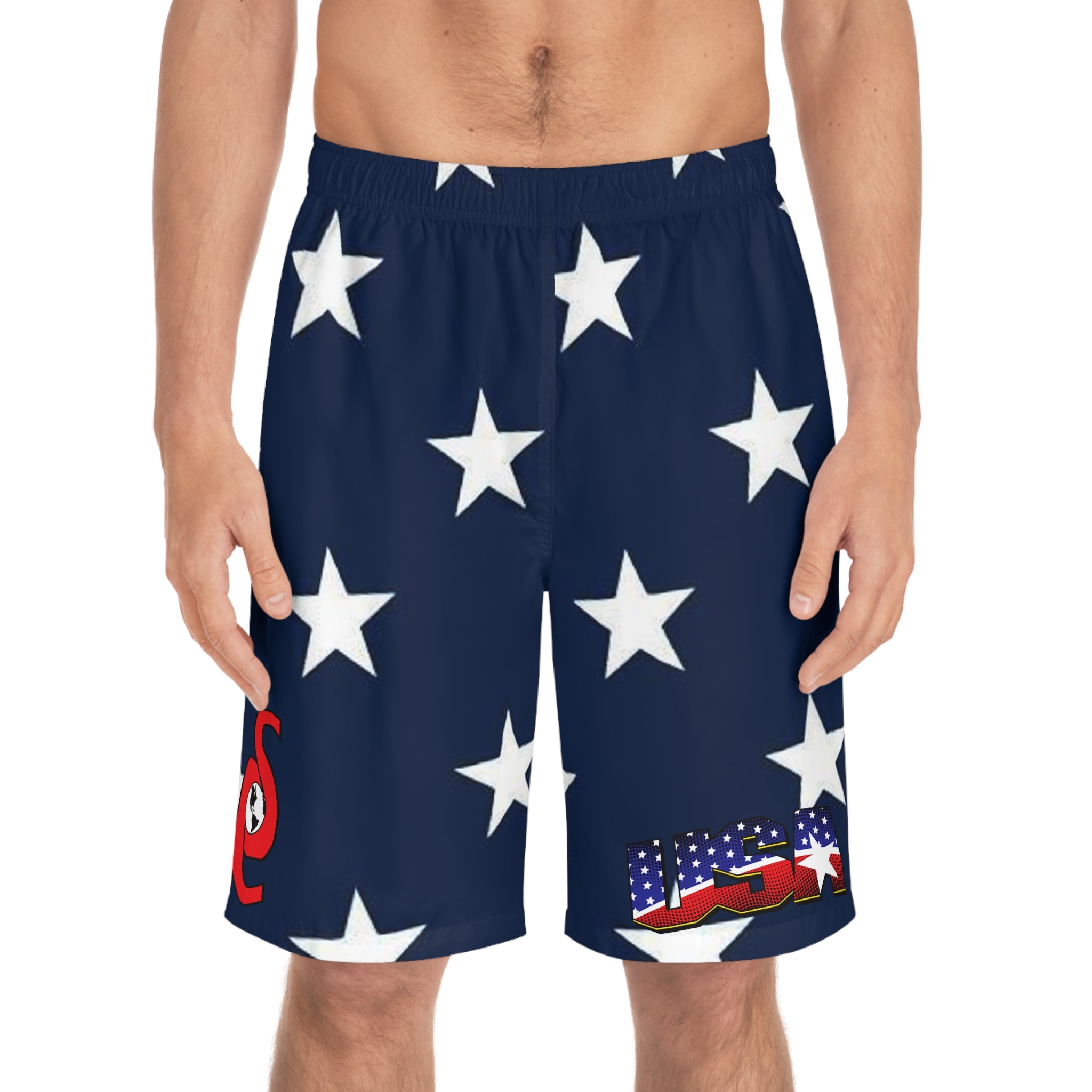 USA FLAG Unisex Board Shorts (AOP) - SPEED OF CHOICE® 