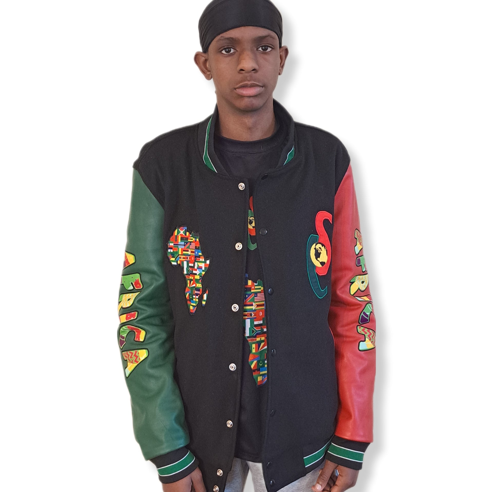 Africa Lettermen's Varsity Jacket. - SPEED OF CHOICE® 